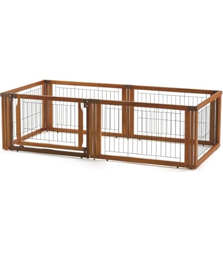 Amazon | リッチェル ペット用 木製3WAYサークル 屋根面